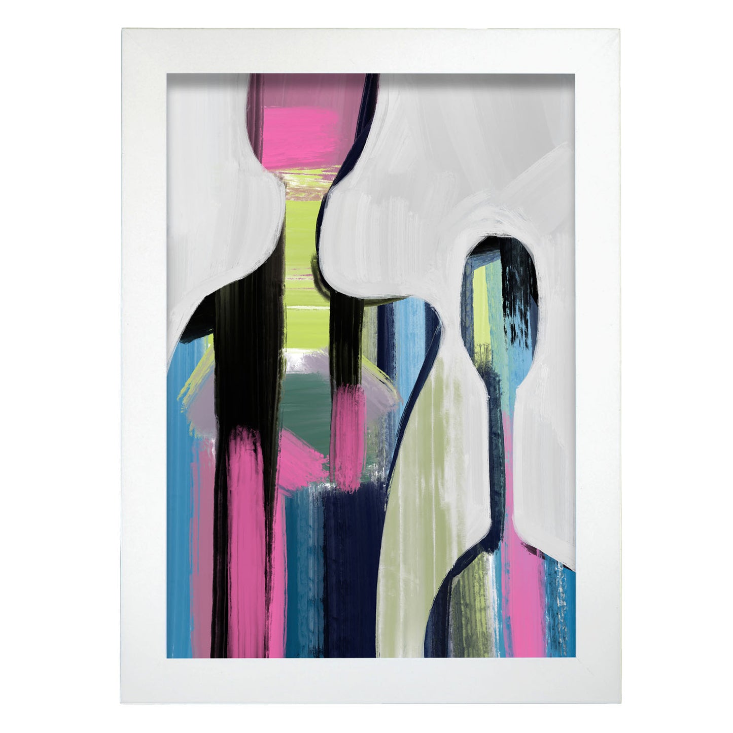 Lamina Abstracta de Diseño Humano Nacnic