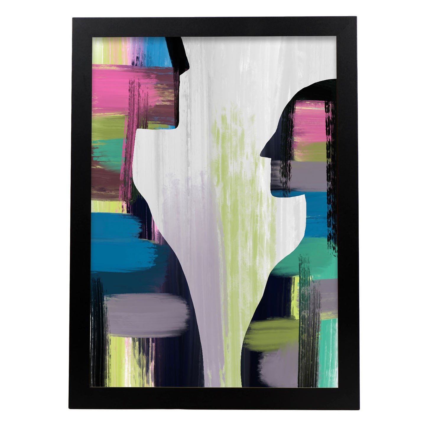 Lamina Abstracta de Diseño Humano Nacnic