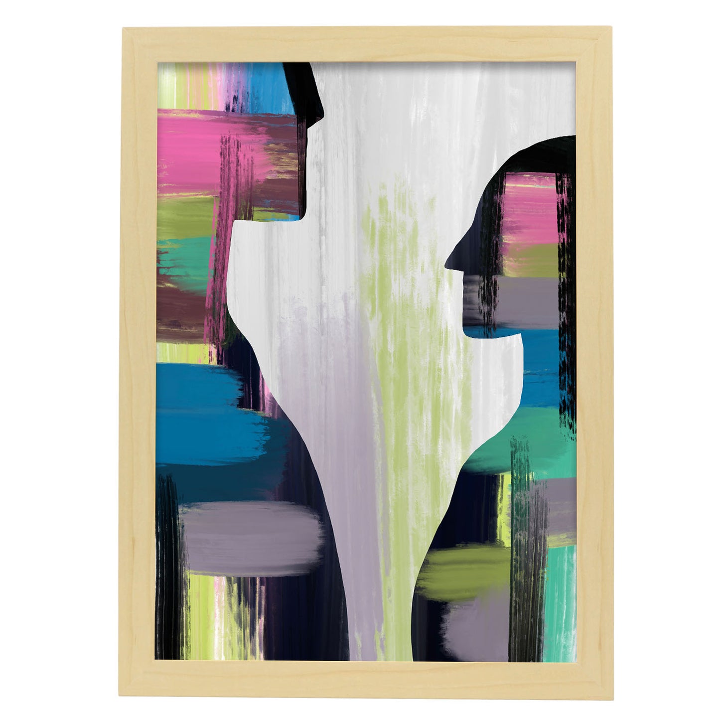 Lamina Abstracta de Diseño Humano Nacnic