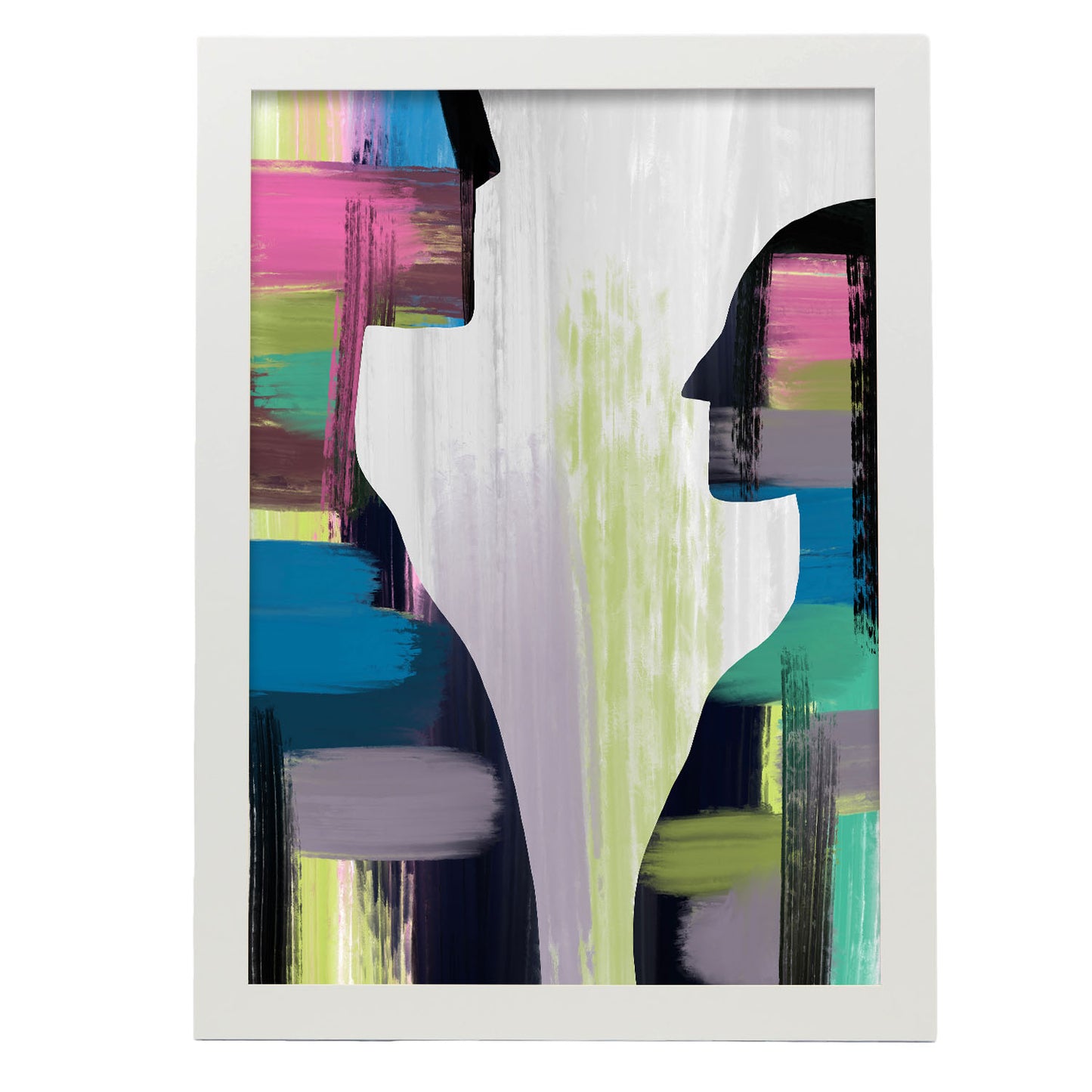 Lamina Abstracta de Diseño Humano Nacnic