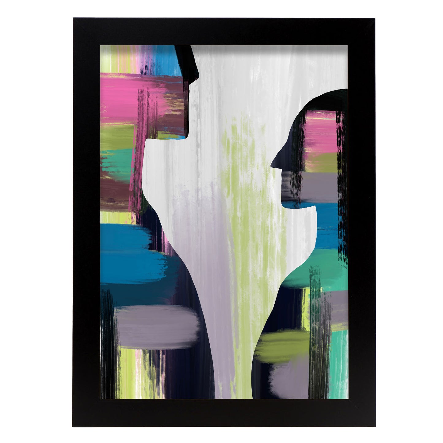Lamina Abstracta de Diseño Humano Nacnic