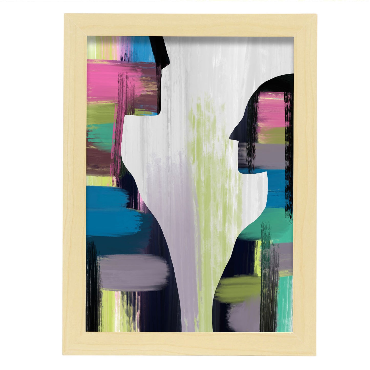 Lamina Abstracta de Diseño Humano Nacnic
