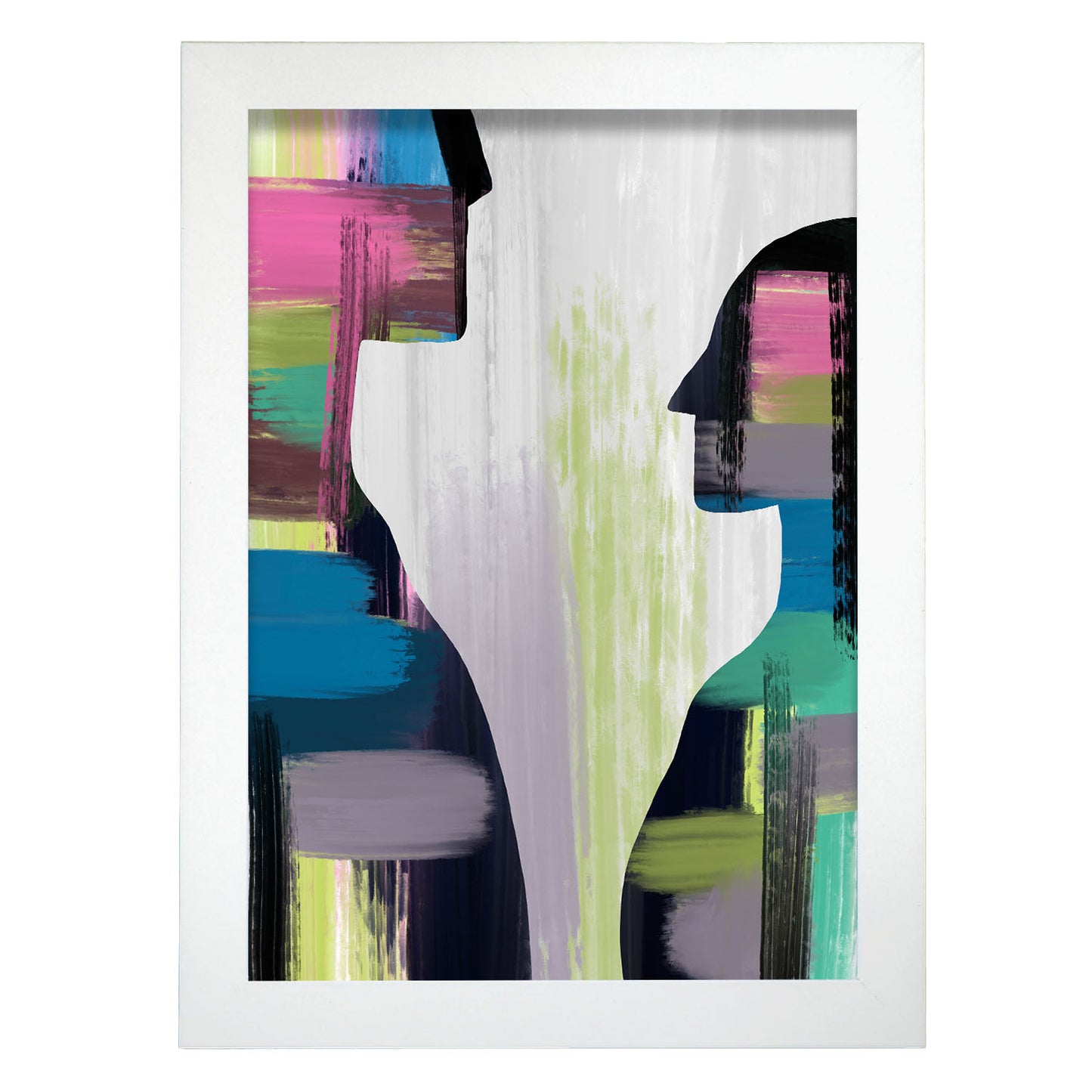 Lamina Abstracta de Diseño Humano Nacnic