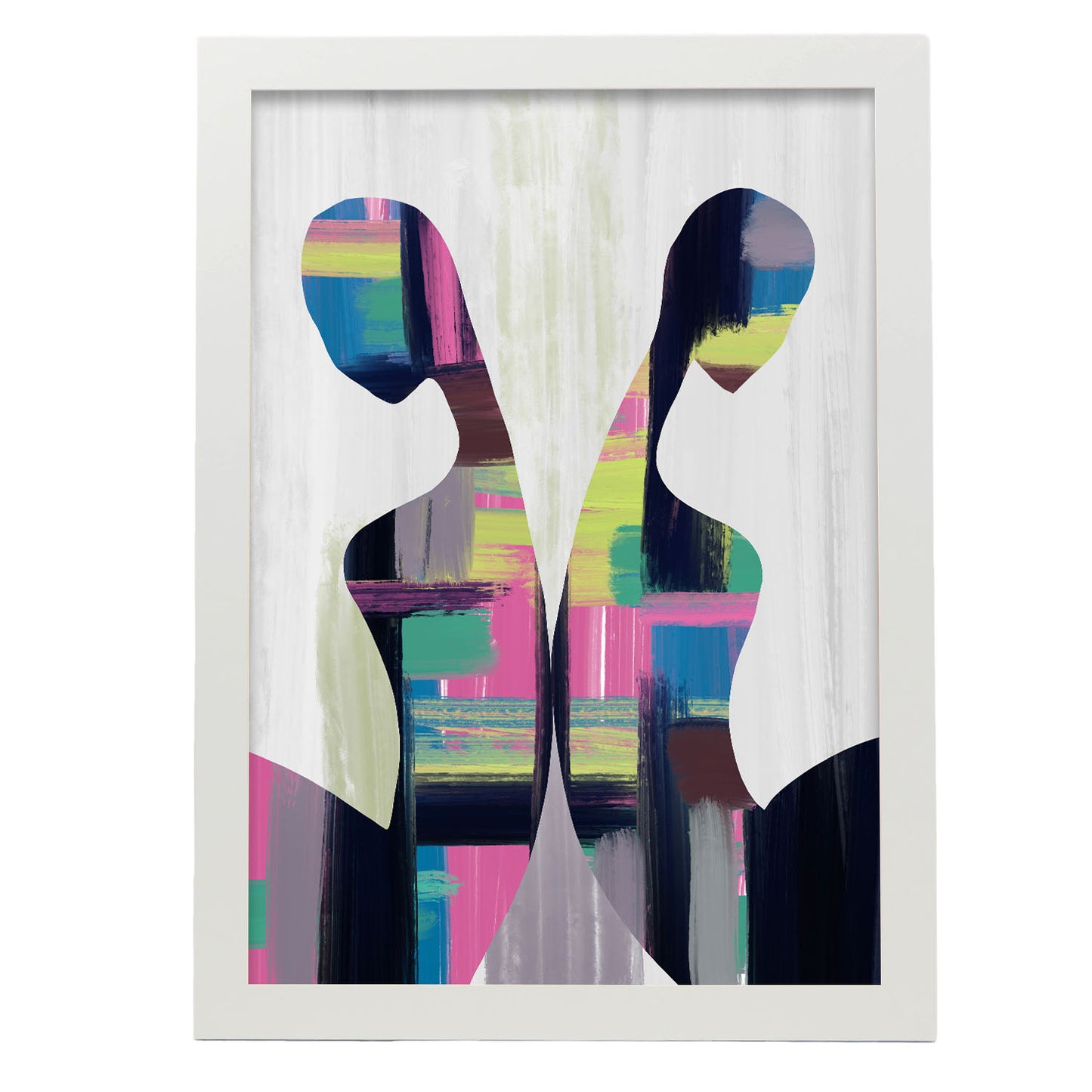 Lámina Abstracta Poética Humana Nacnic