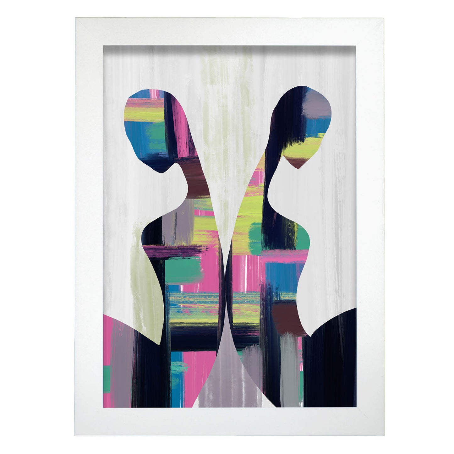 Lámina Abstracta Poética Humana Nacnic