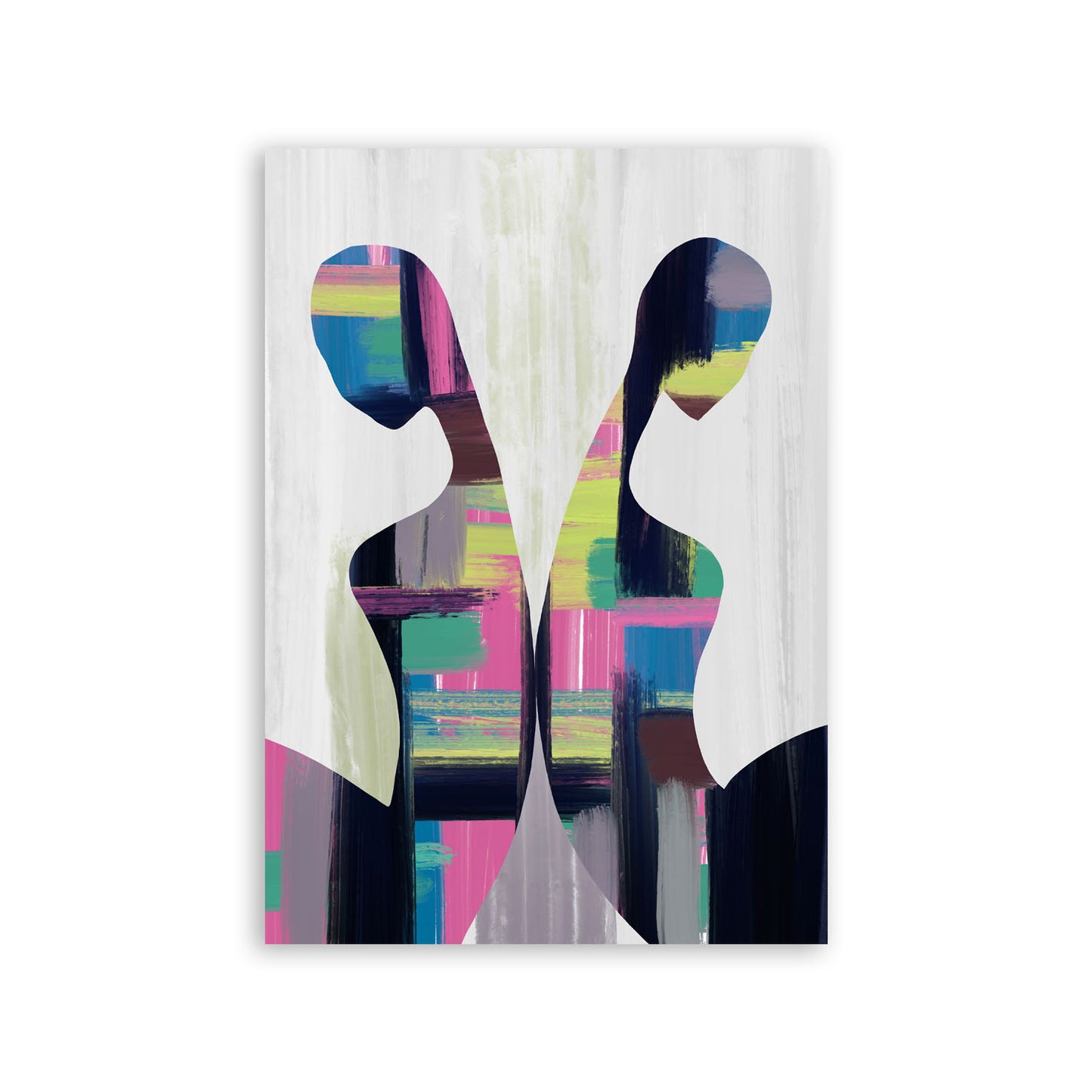 Lámina Abstracta Poética Humana Nacnic