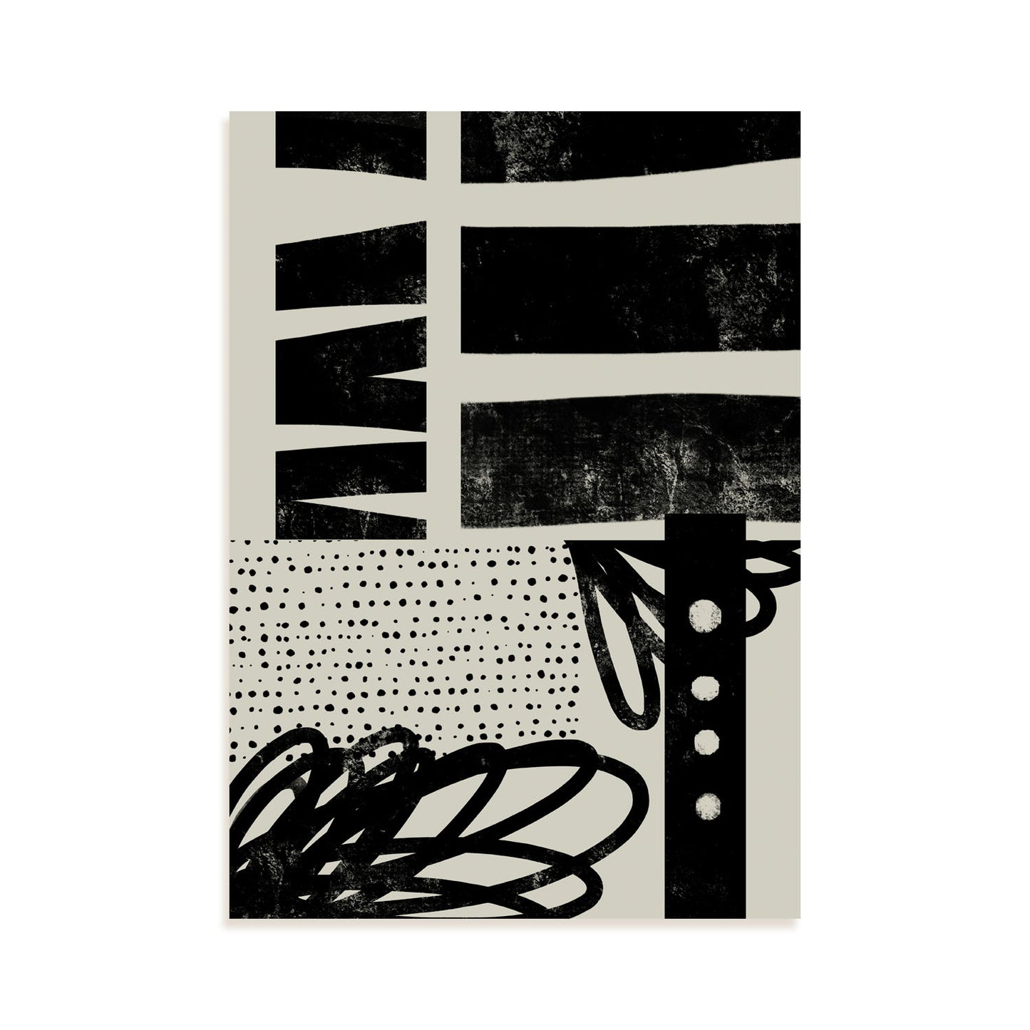 Nacnic Lámina de Diseño Abstracto en Garabato
