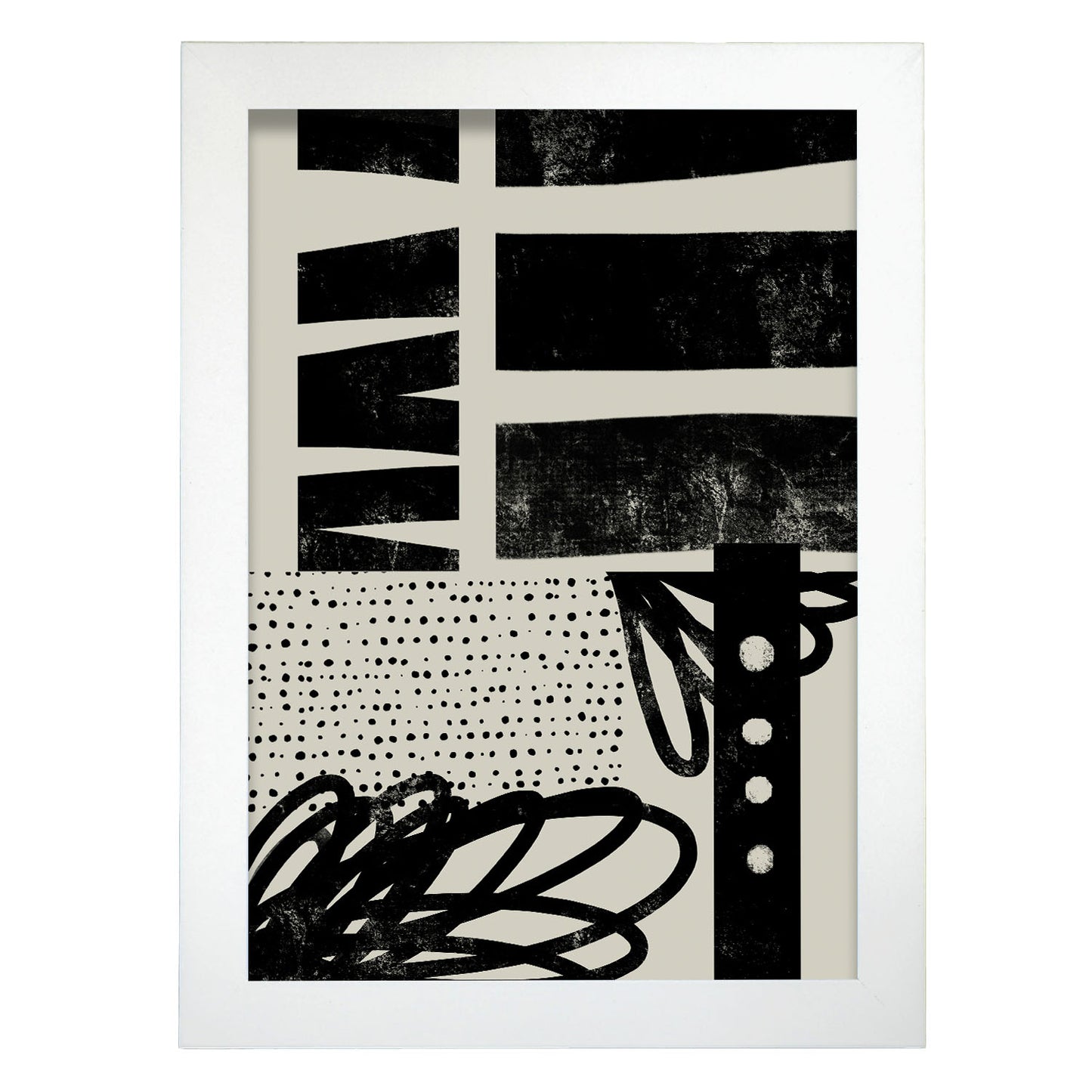 Nacnic Lámina de Diseño Abstracto en Garabato
