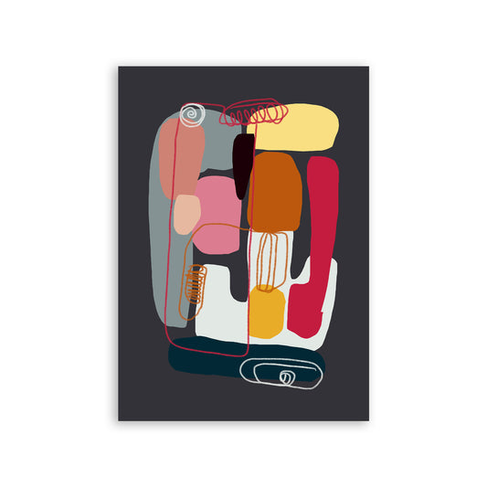 Nacnic Lámina Abstracta de Diseño de Color del Manguito