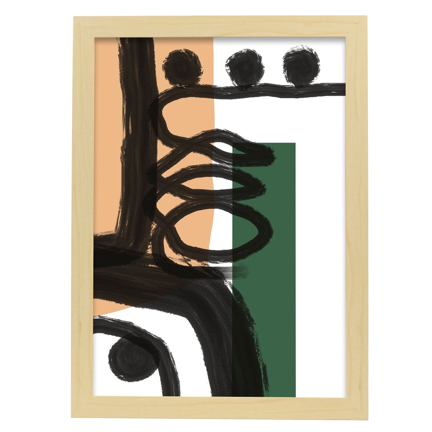 Lamina Abstracta de Color Stinger Nacnic