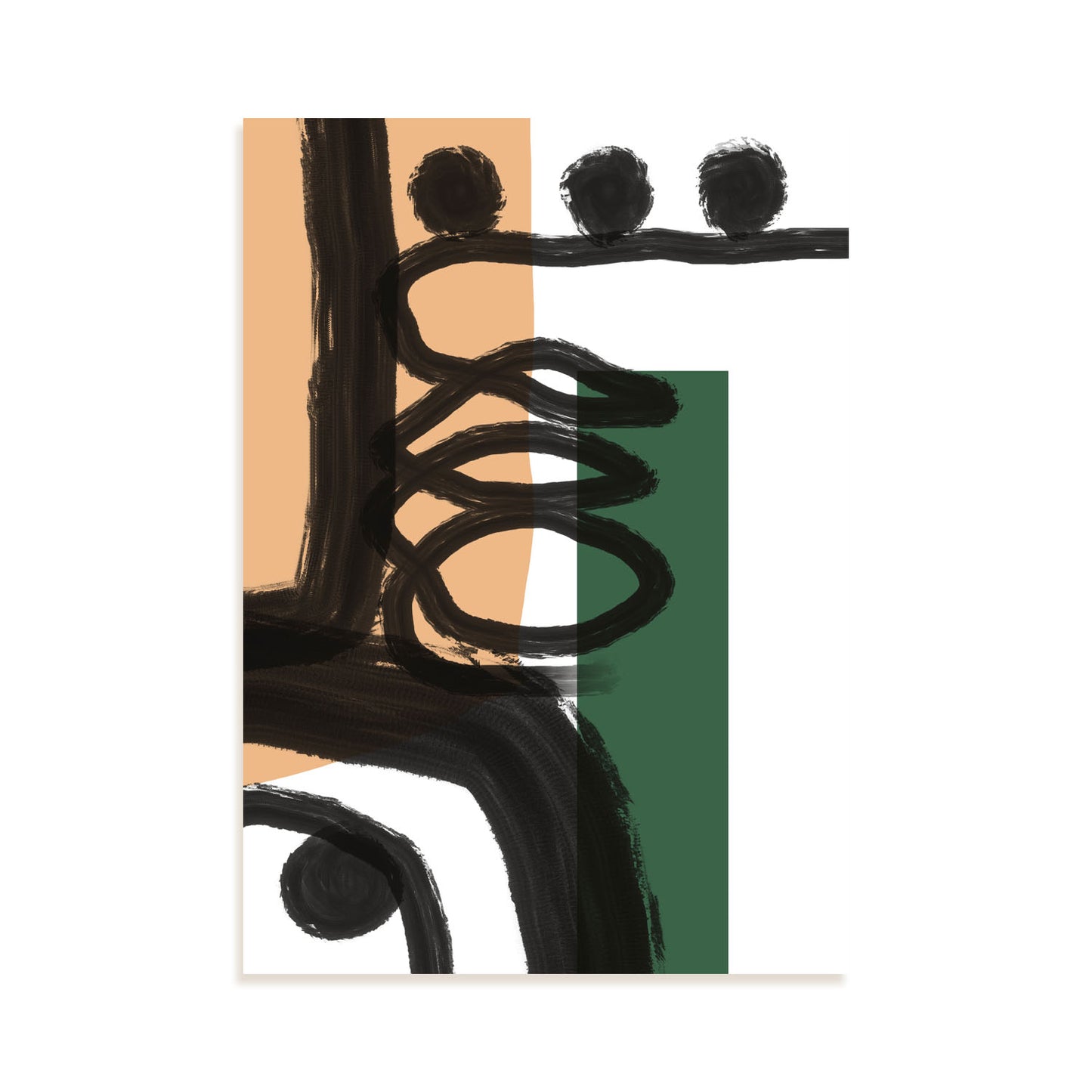 Lamina Abstracta de Color Stinger Nacnic