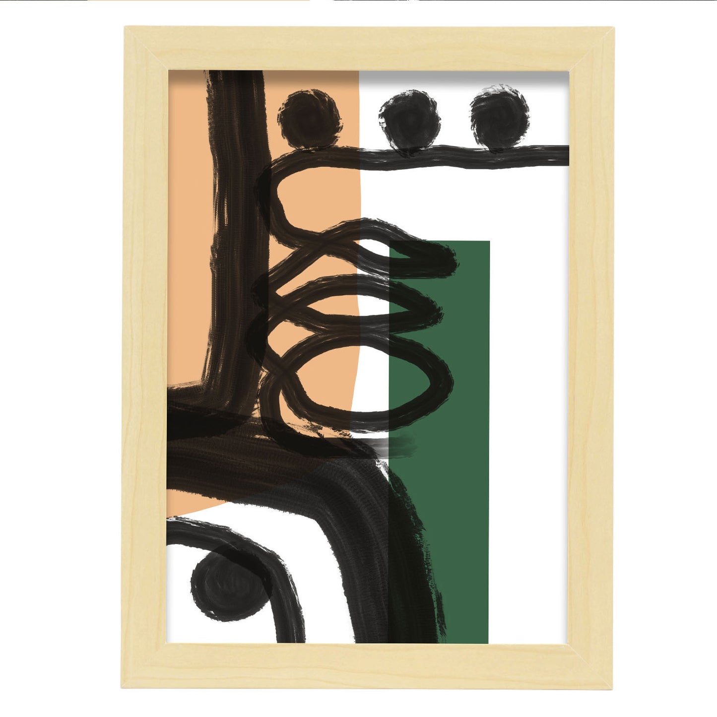 Lamina Abstracta de Color Stinger Nacnic