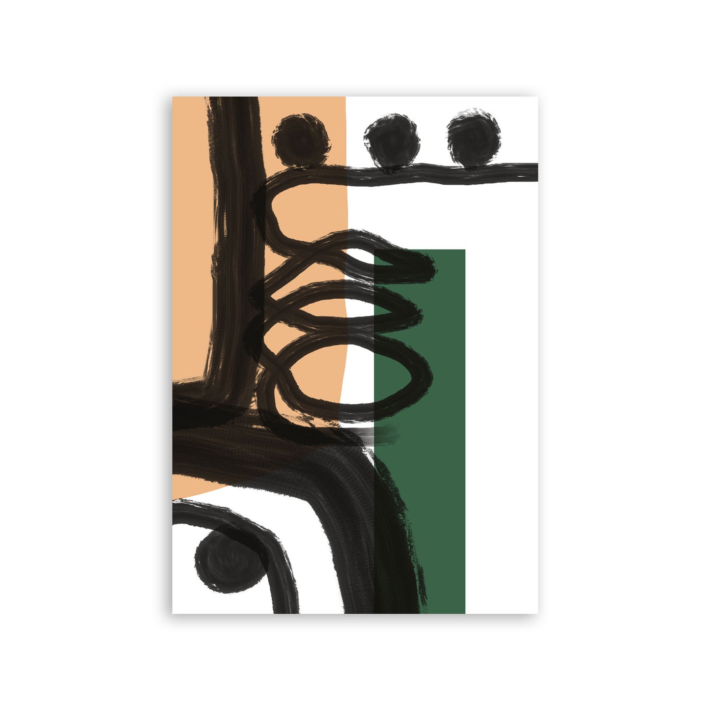 Lamina Abstracta de Color Stinger Nacnic