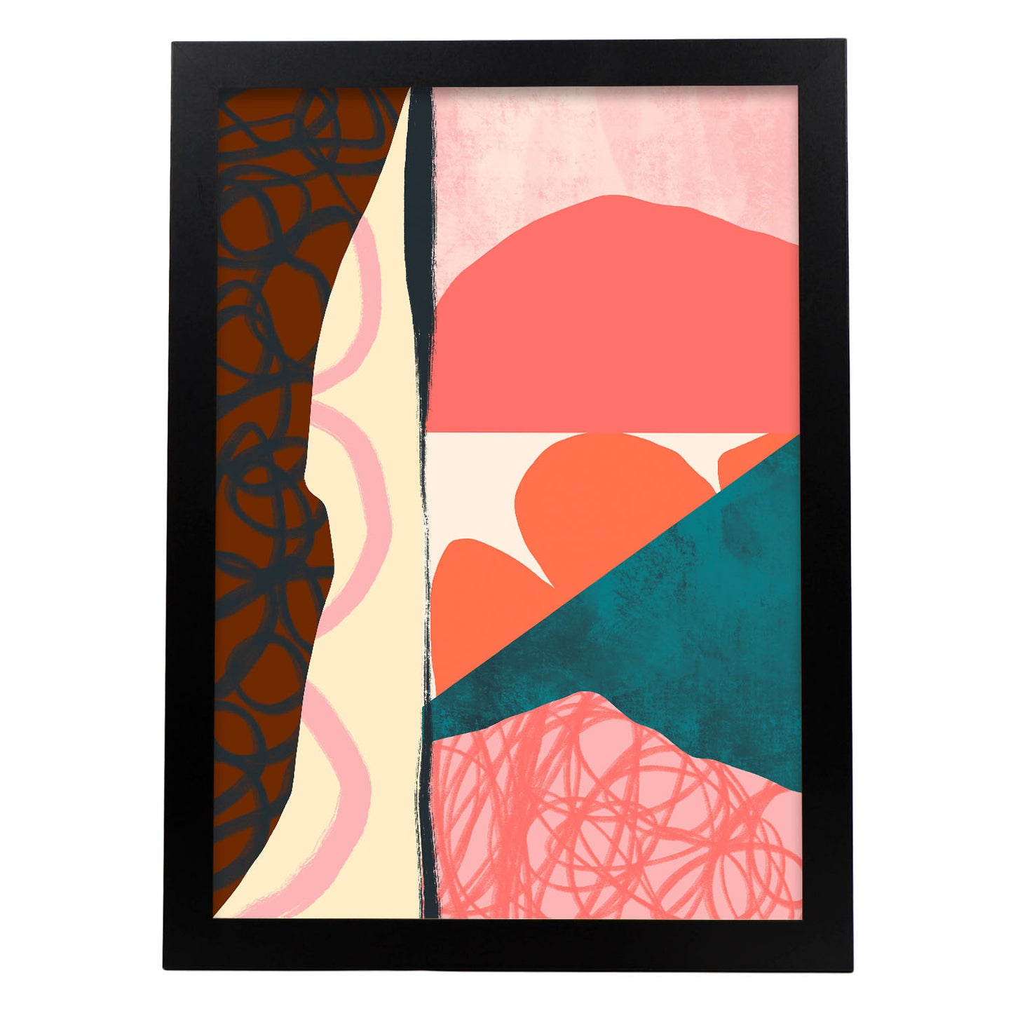 Nacnic Lámina Abstracta de Combinación de Colores