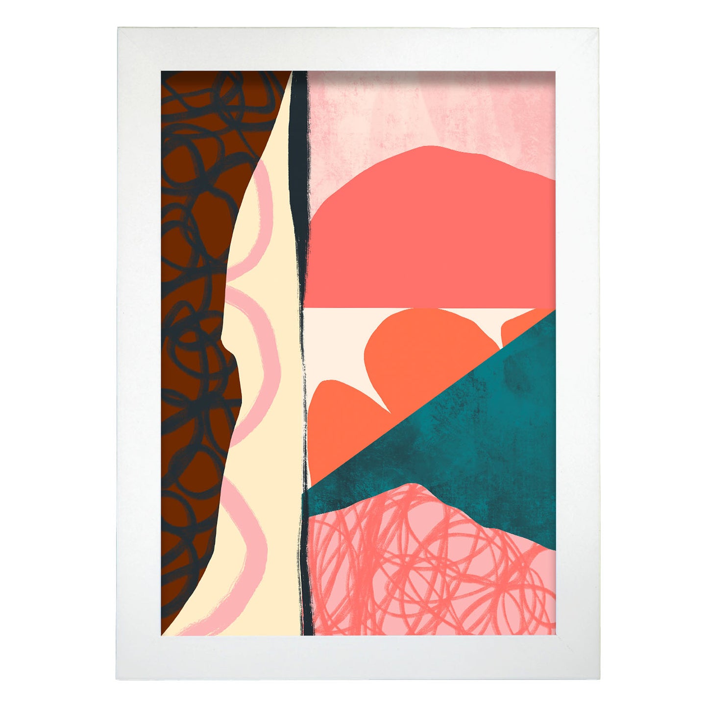 Nacnic Lámina Abstracta de Combinación de Colores