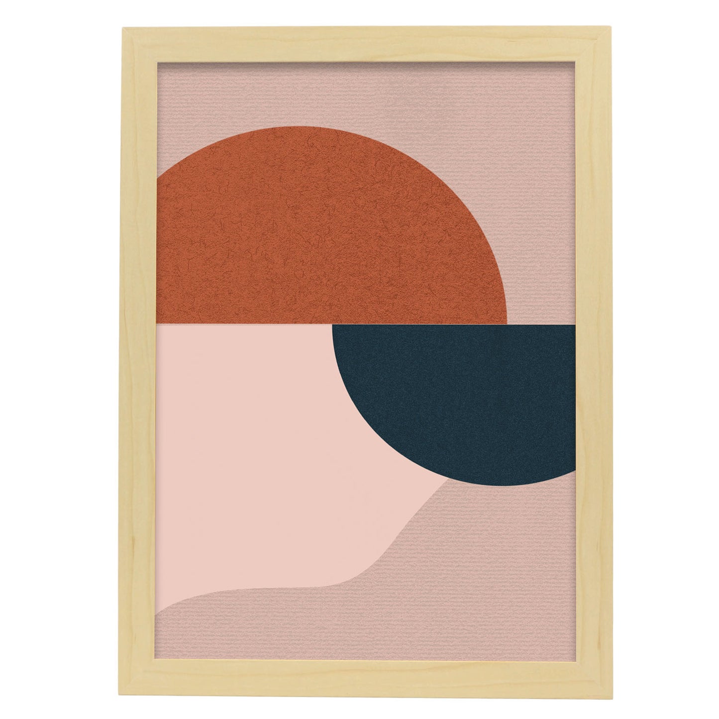 Nacnic Lámina Abstracta de Semi Círculo