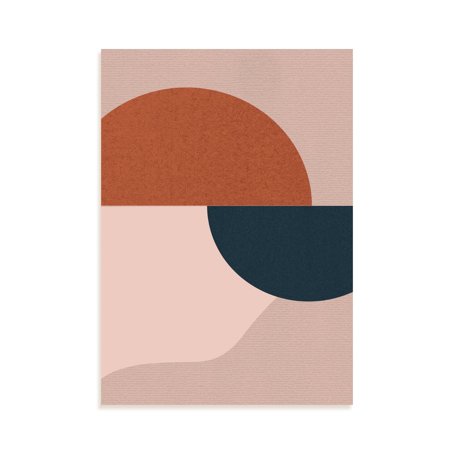 Nacnic Lámina Abstracta de Semi Círculo