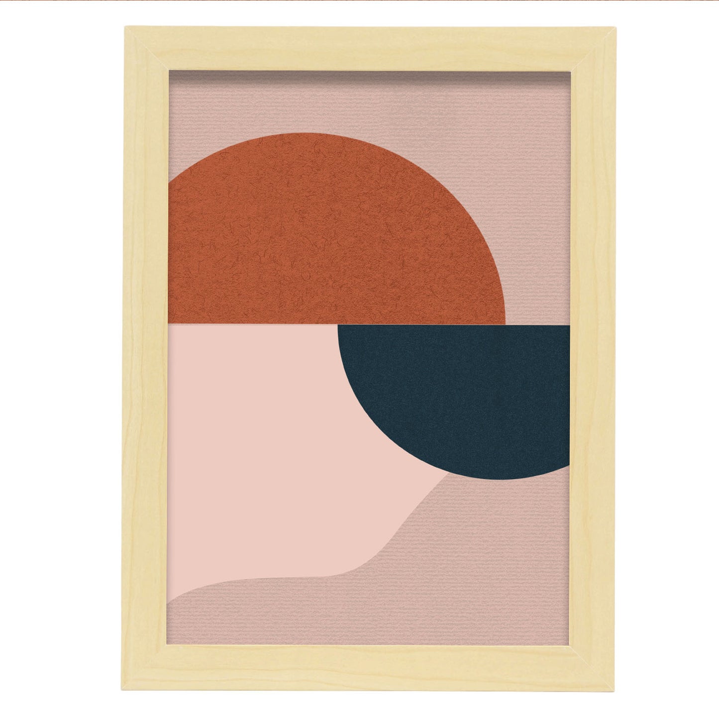 Nacnic Lámina Abstracta de Semi Círculo