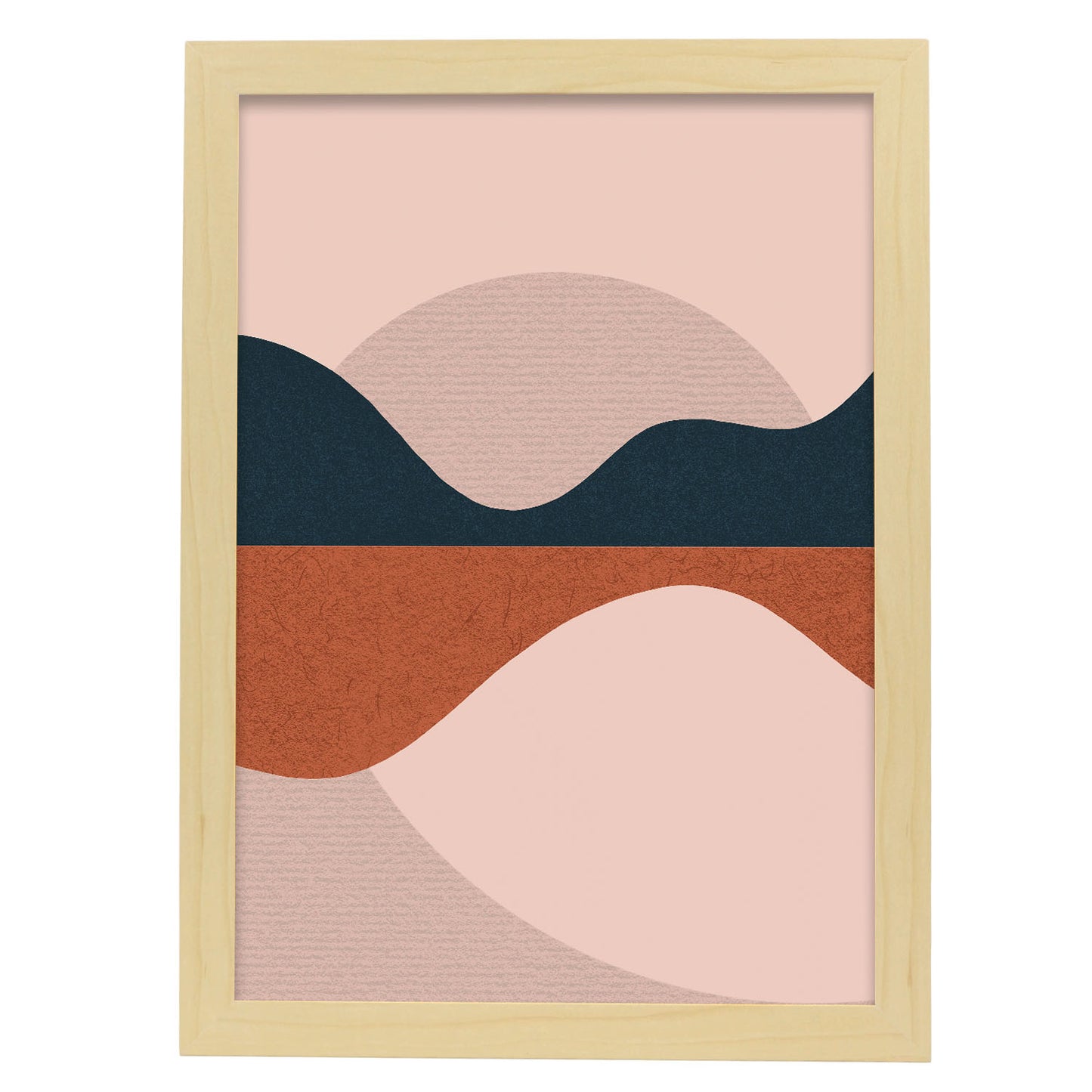 Lamina Abstracta Nacnic Arte Natural Tranquilo