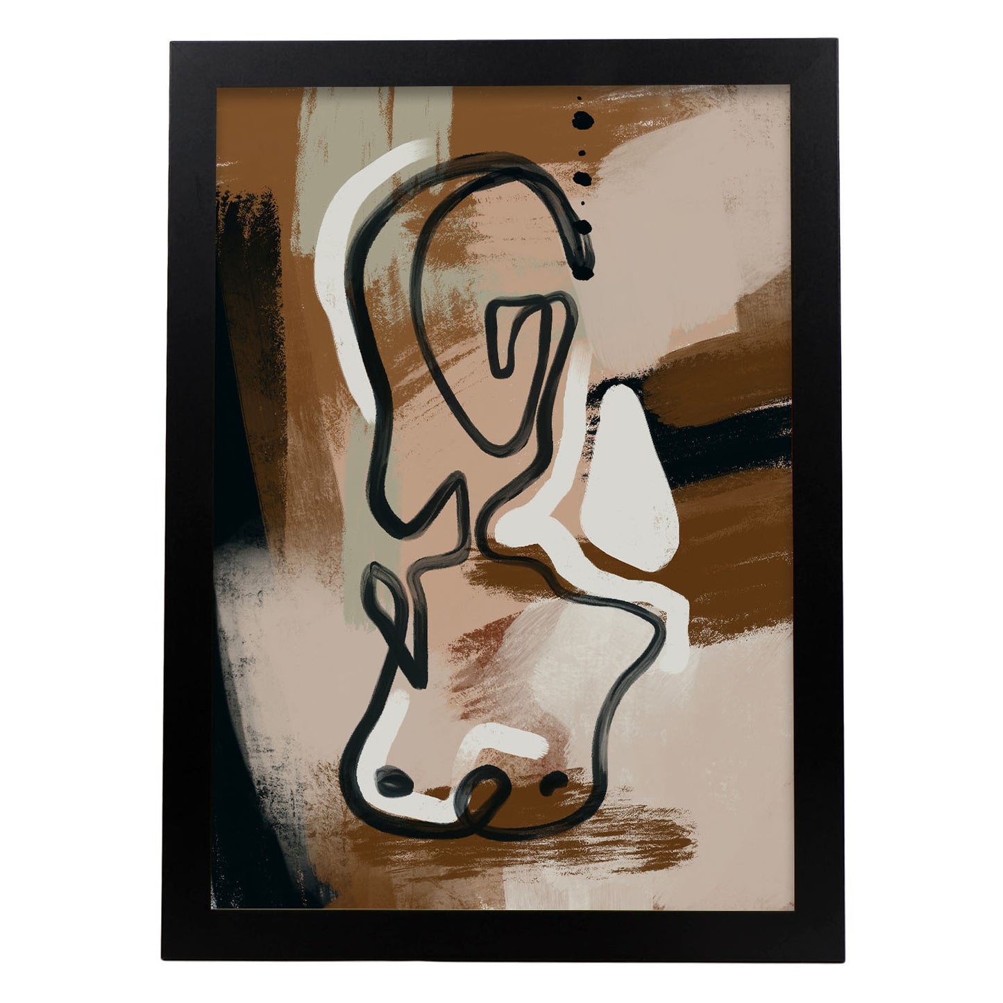 Lamina Nacnic Físico Abstracto Mujer Surtida
