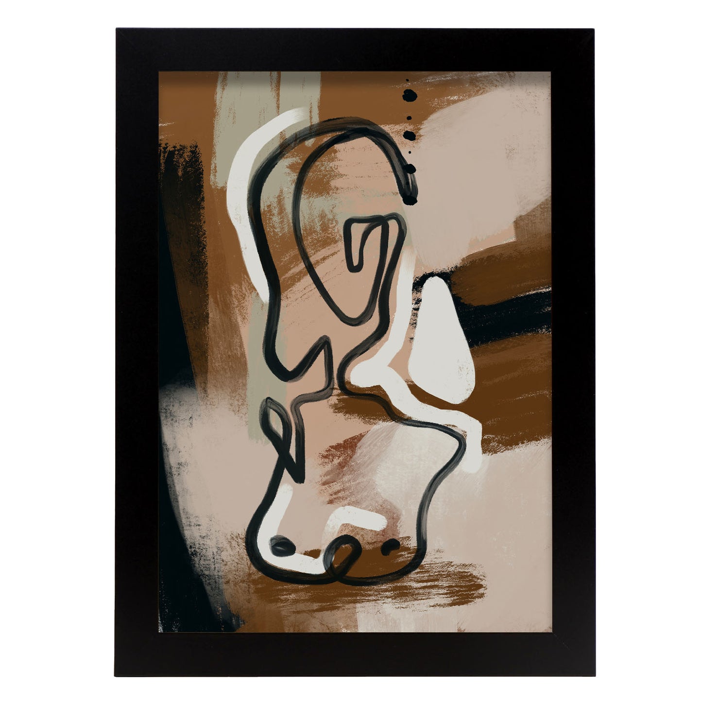 Lamina Nacnic Físico Abstracto Mujer Surtida