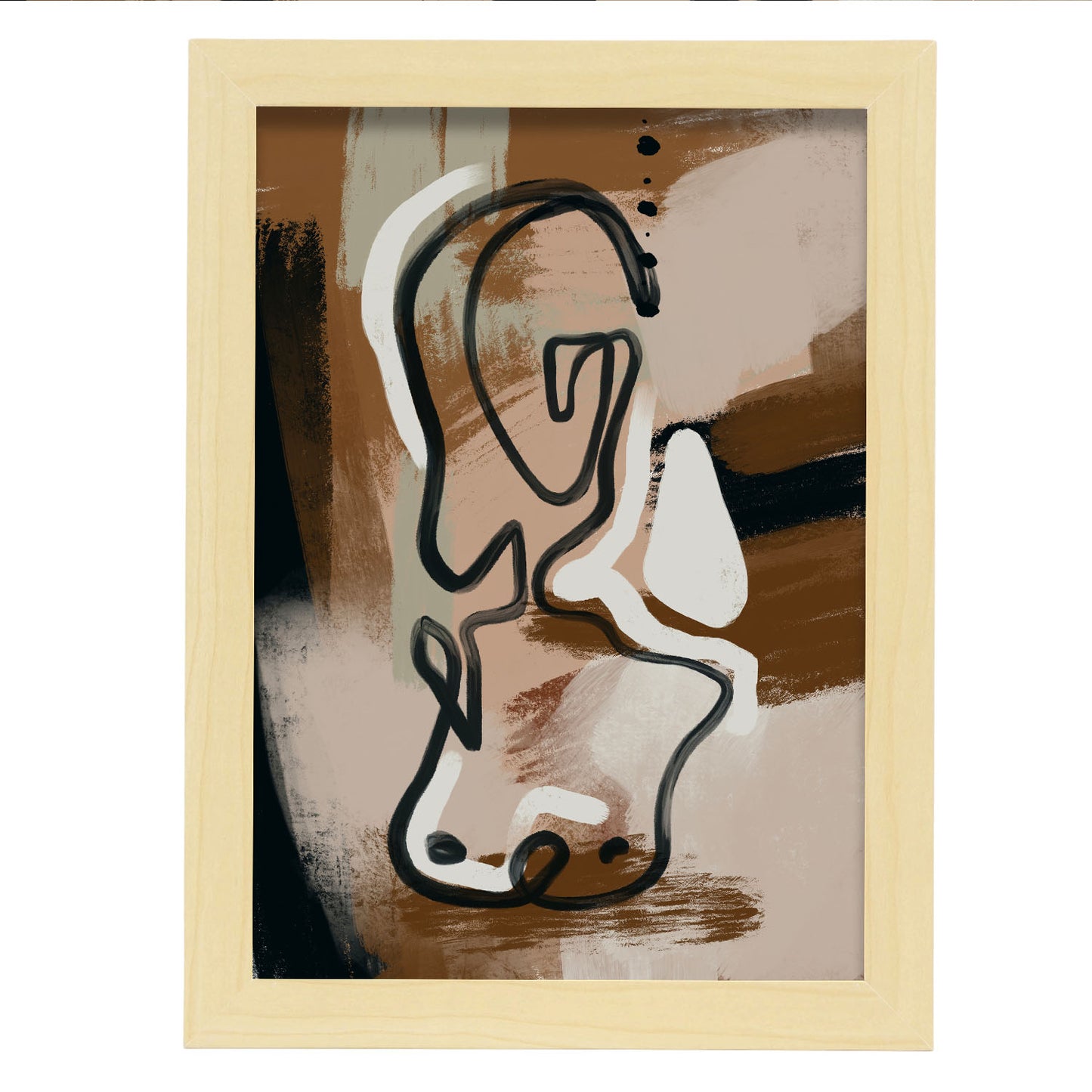 Lamina Nacnic Físico Abstracto Mujer Surtida