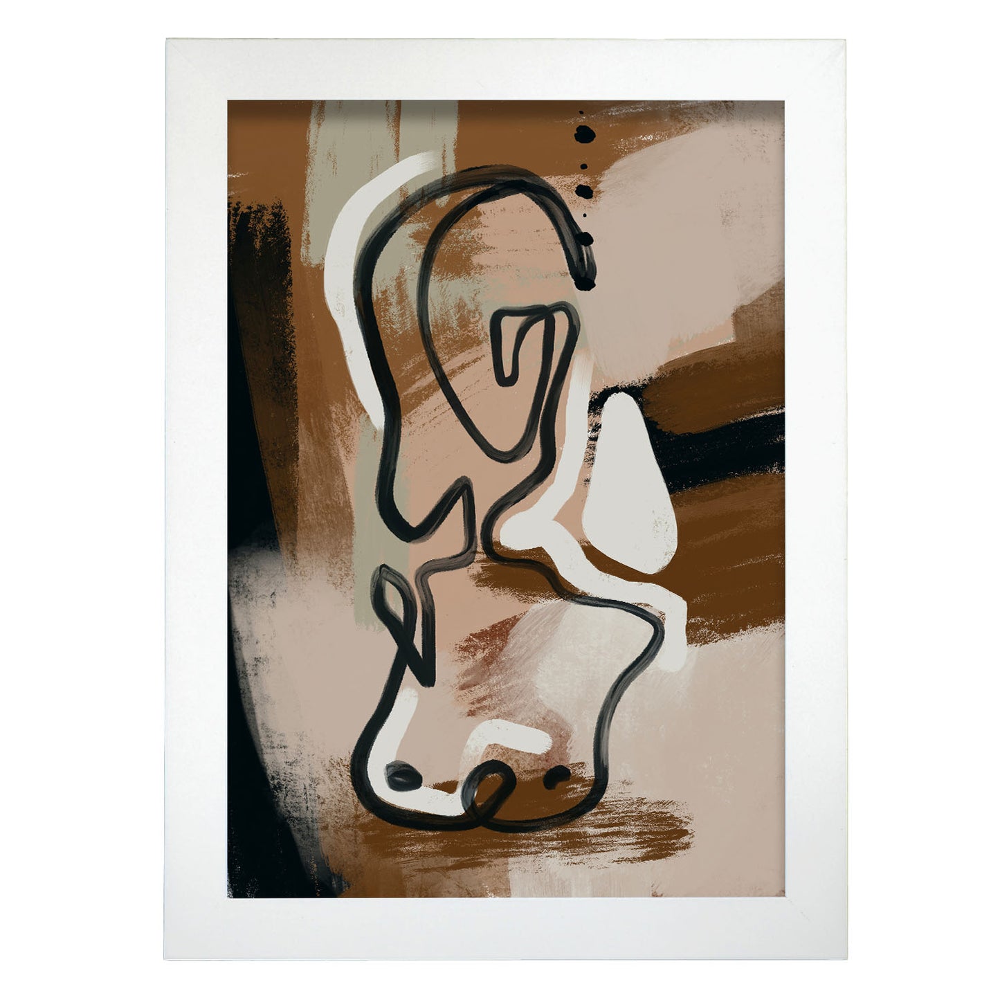 Lamina Nacnic Físico Abstracto Mujer Surtida