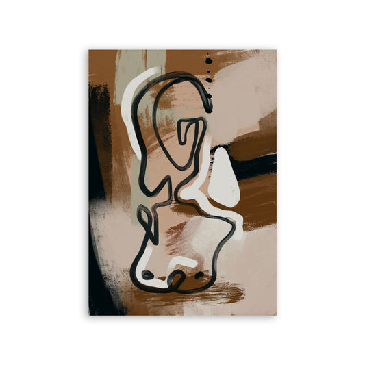 Lamina Nacnic Físico Abstracto Mujer Surtida