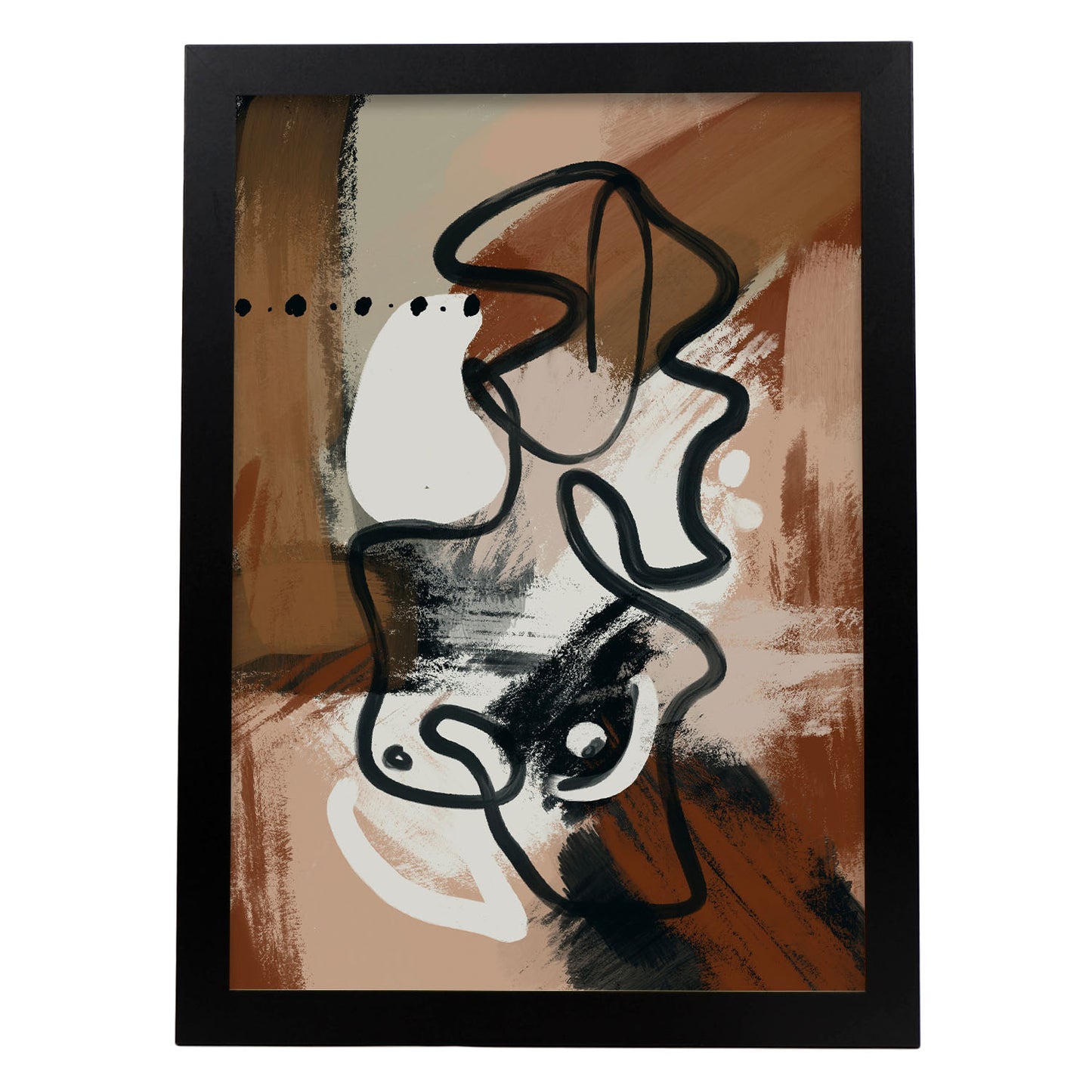 Lamina Nacnic Diseño Abstracto de Bod en Mujer Surtida