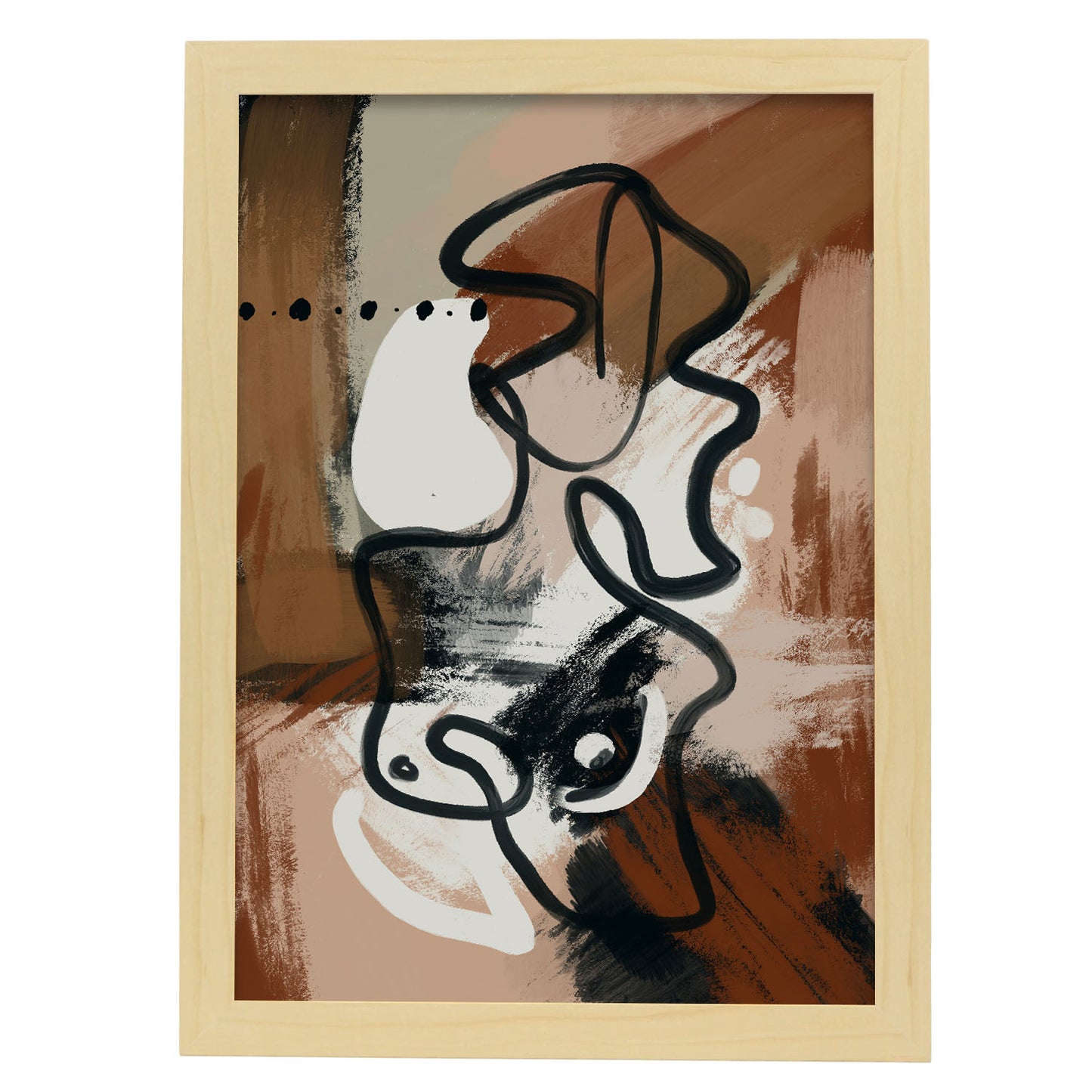Lamina Nacnic Diseño Abstracto de Bod en Mujer Surtida