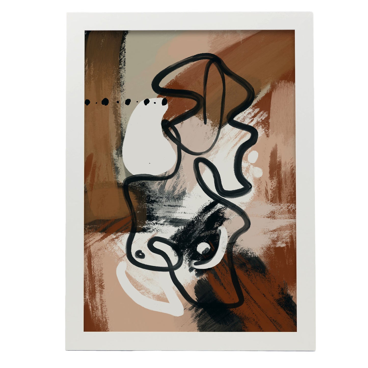 Lamina Nacnic Diseño Abstracto de Bod en Mujer Surtida