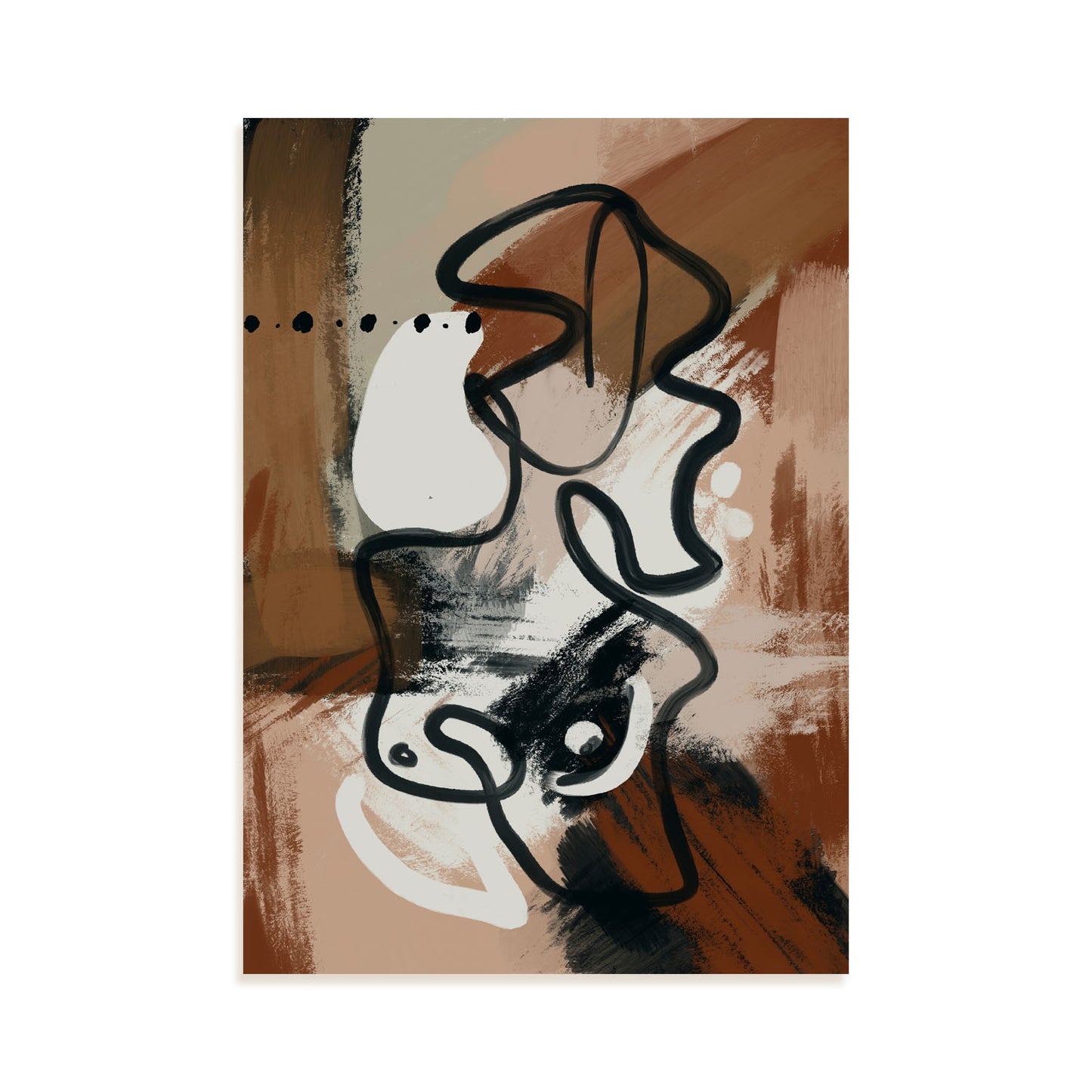 Lamina Nacnic Diseño Abstracto de Bod en Mujer Surtida
