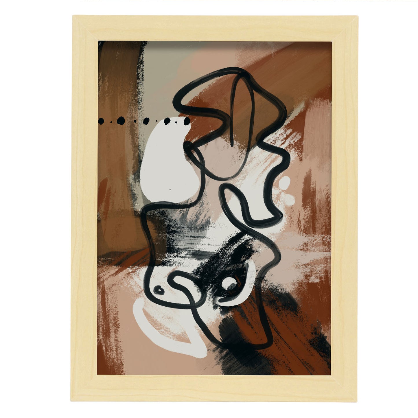 Lamina Nacnic Diseño Abstracto de Bod en Mujer Surtida