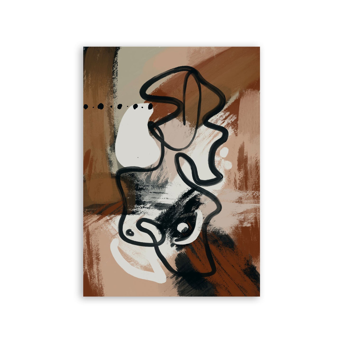 Lamina Nacnic Diseño Abstracto de Bod en Mujer Surtida