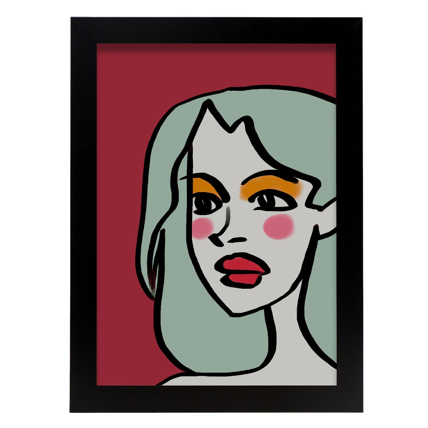 Nacnic Lámina Decorativa Mujer Surtida