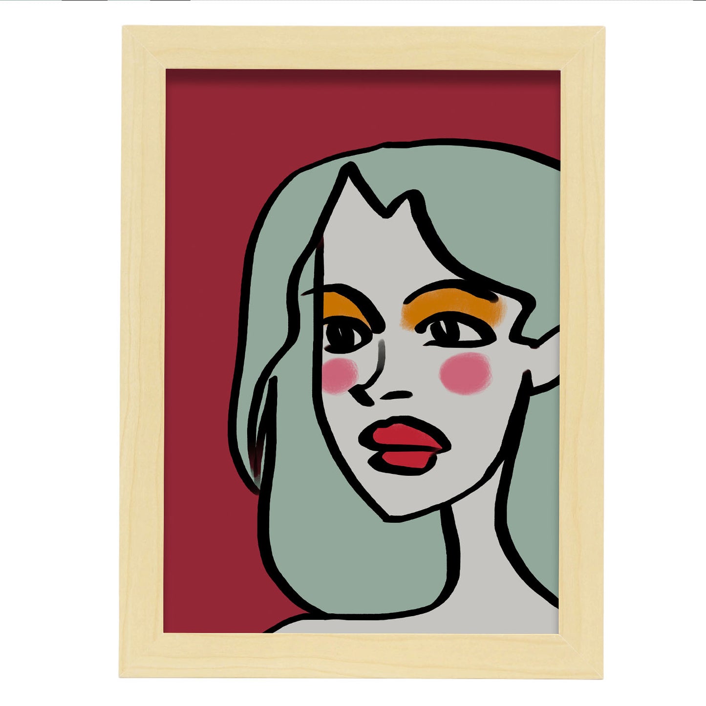 Nacnic Lámina Decorativa Mujer Surtida