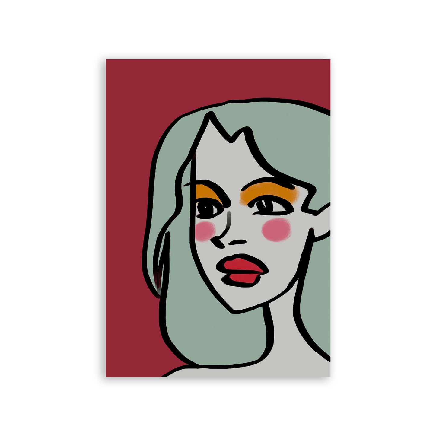 Nacnic Lámina Decorativa Mujer Surtida