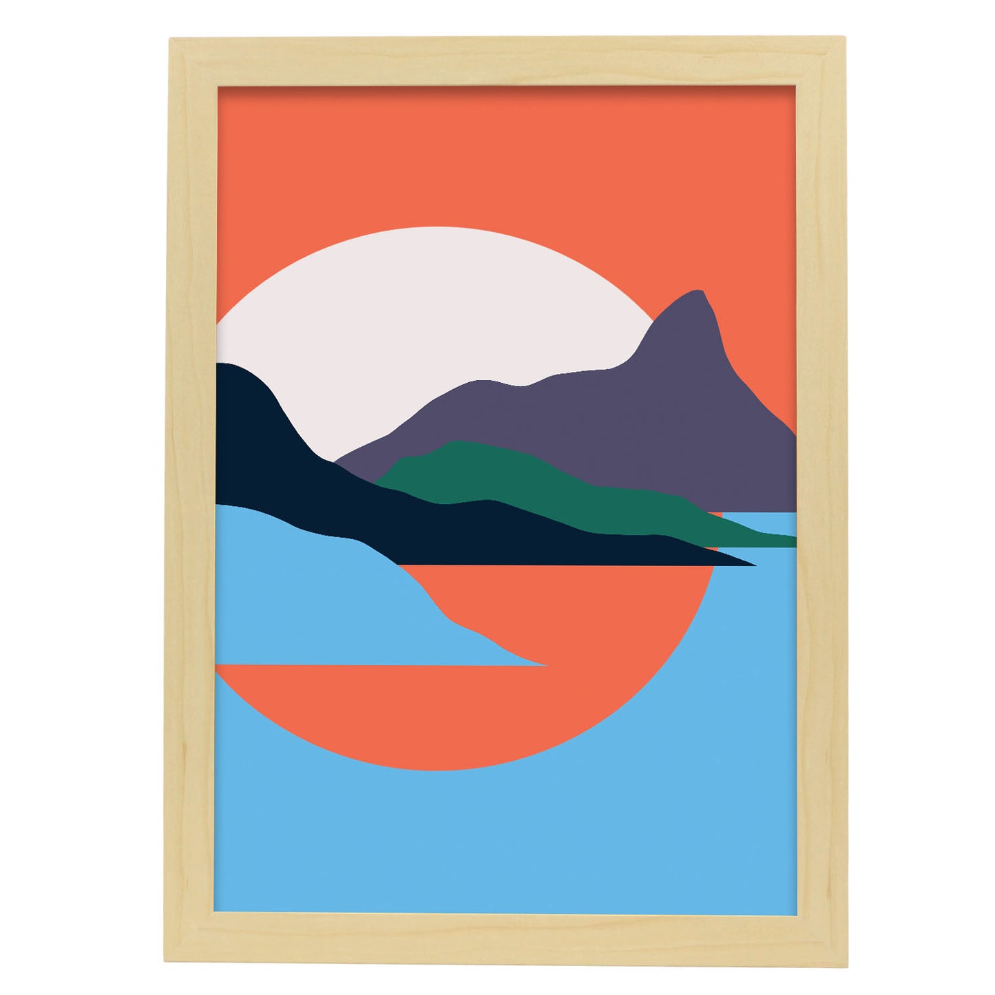 Lámina Nacnic Naturaleza Inspiradora en Paisaje Surtido