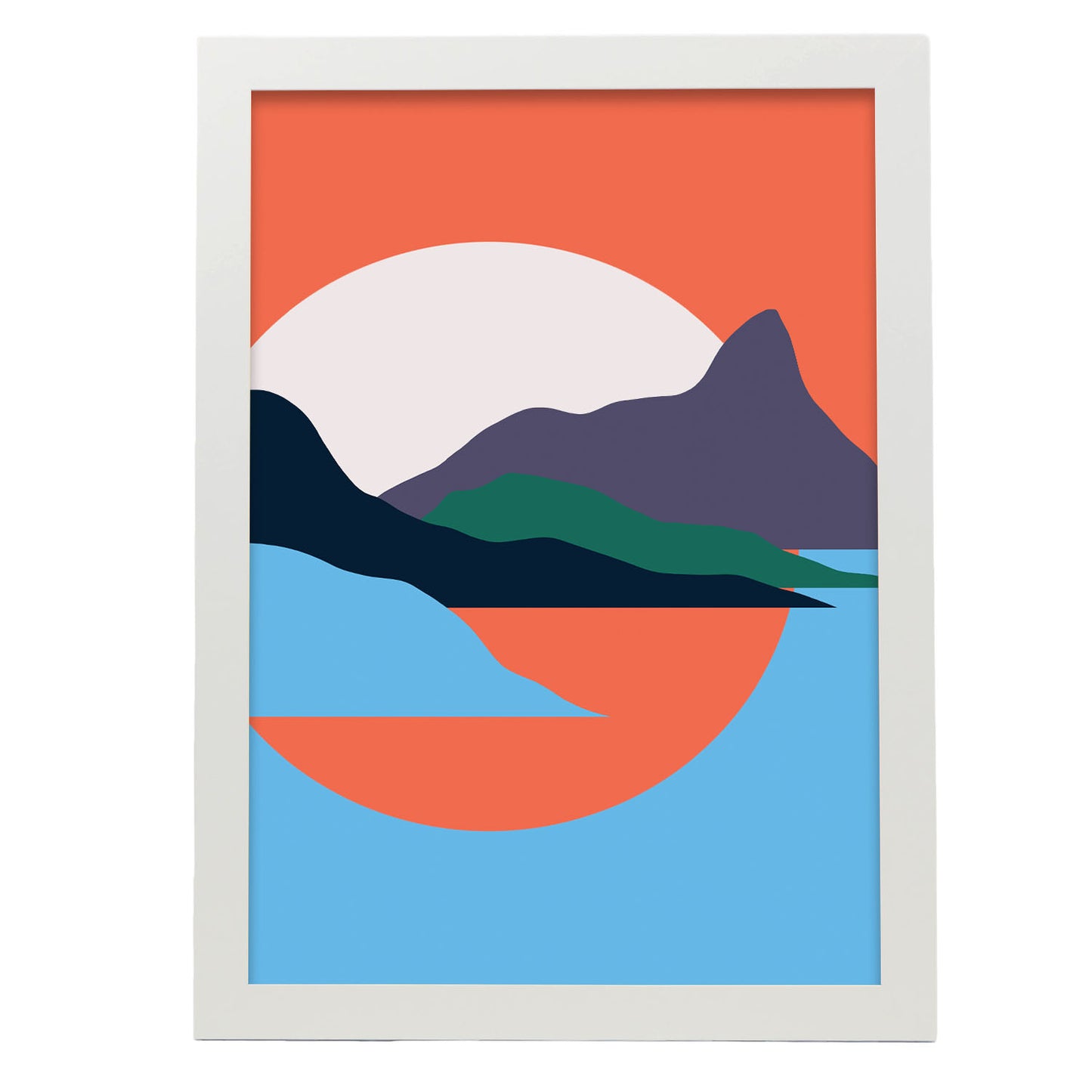 Lámina Nacnic Naturaleza Inspiradora en Paisaje Surtido