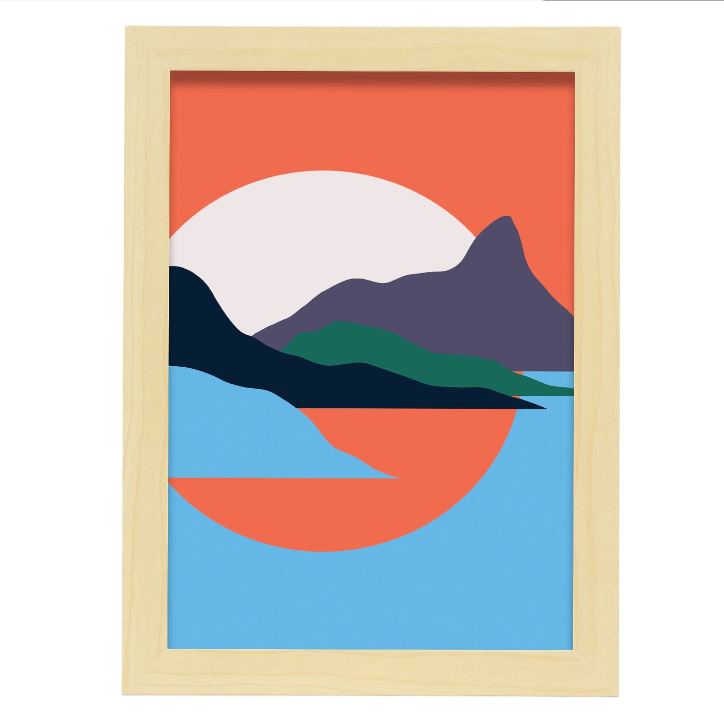 Lámina Nacnic Naturaleza Inspiradora en Paisaje Surtido