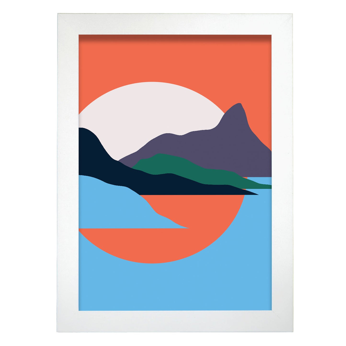 Lámina Nacnic Naturaleza Inspiradora en Paisaje Surtido