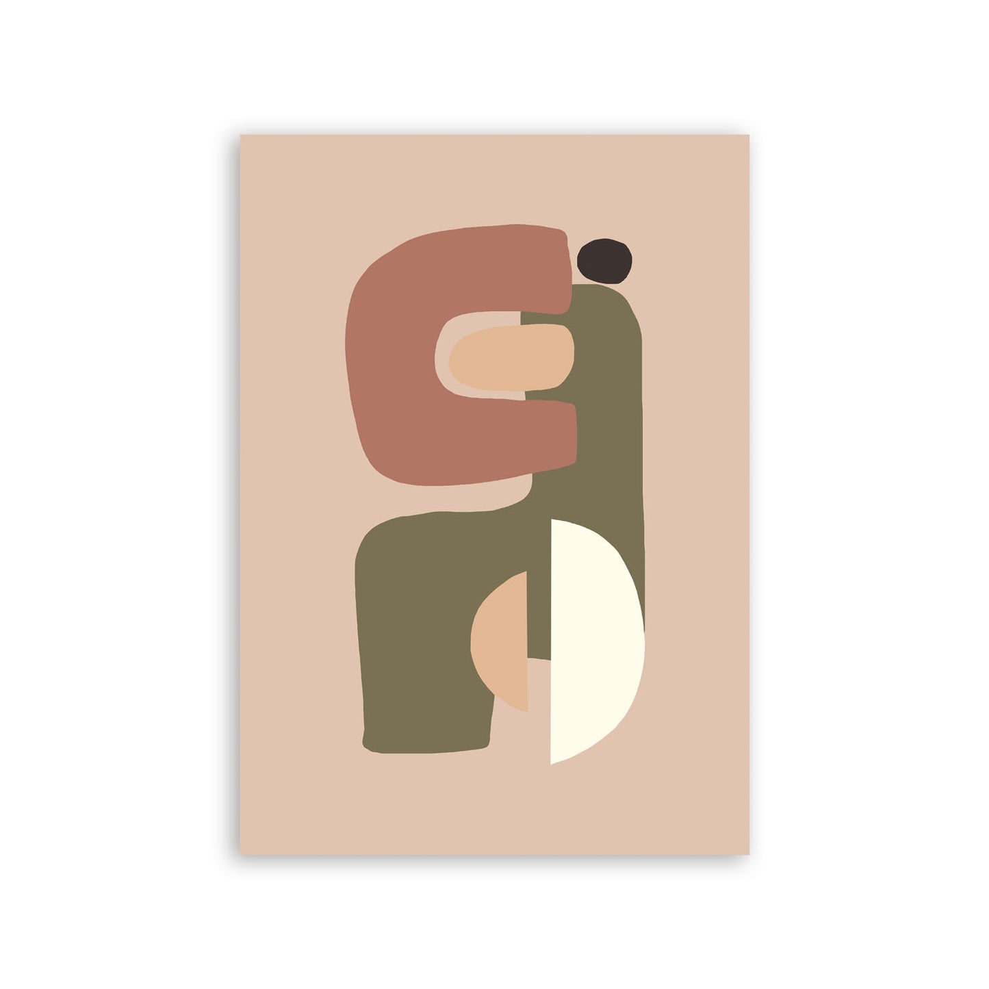 Lamina Nacnic de Arte Abstracto Alegre