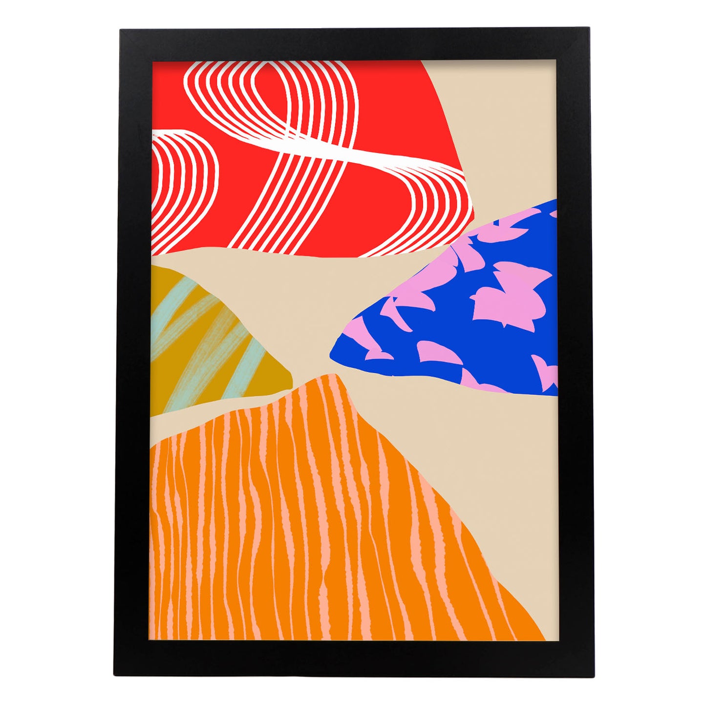Lámina Abstracta de Colores Nacnic