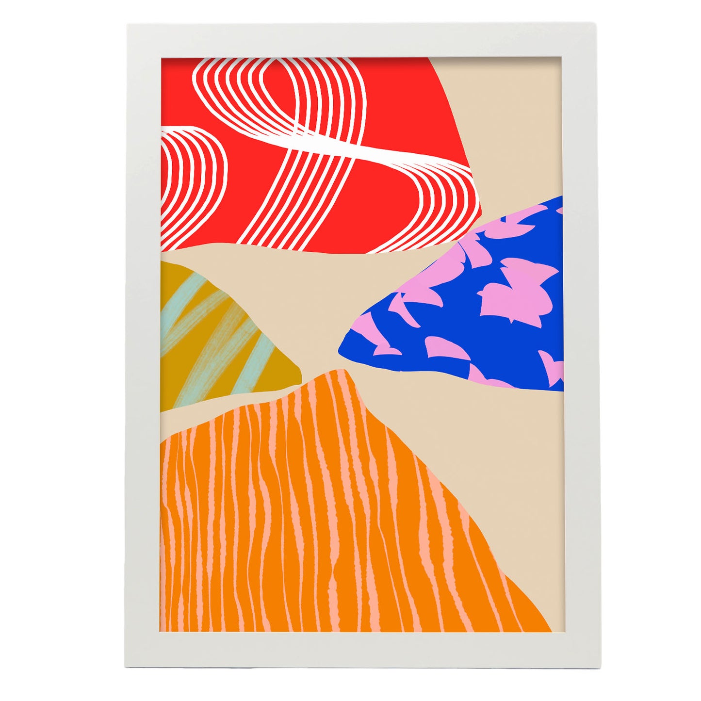 Lámina Abstracta de Colores Nacnic