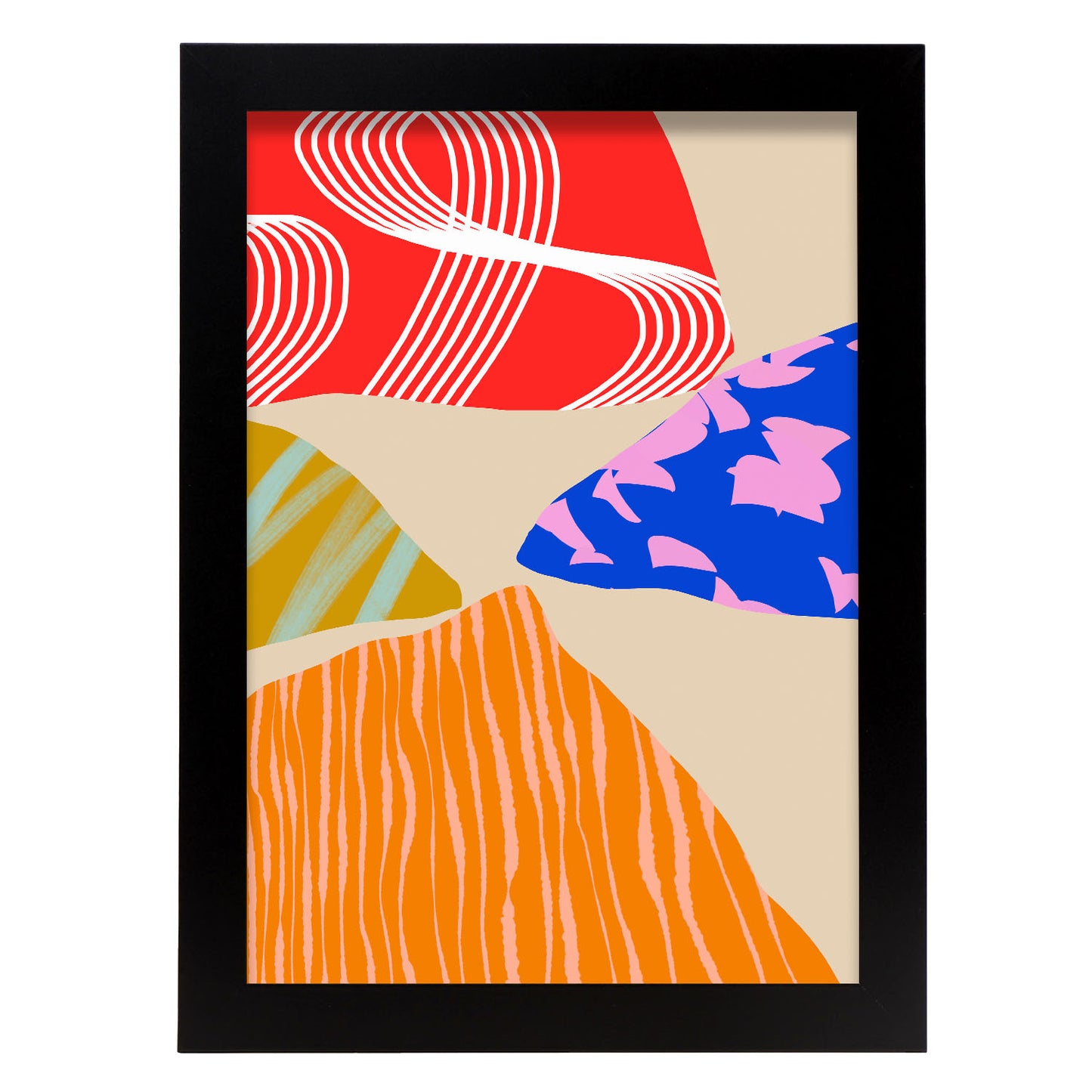 Lámina Abstracta de Colores Nacnic