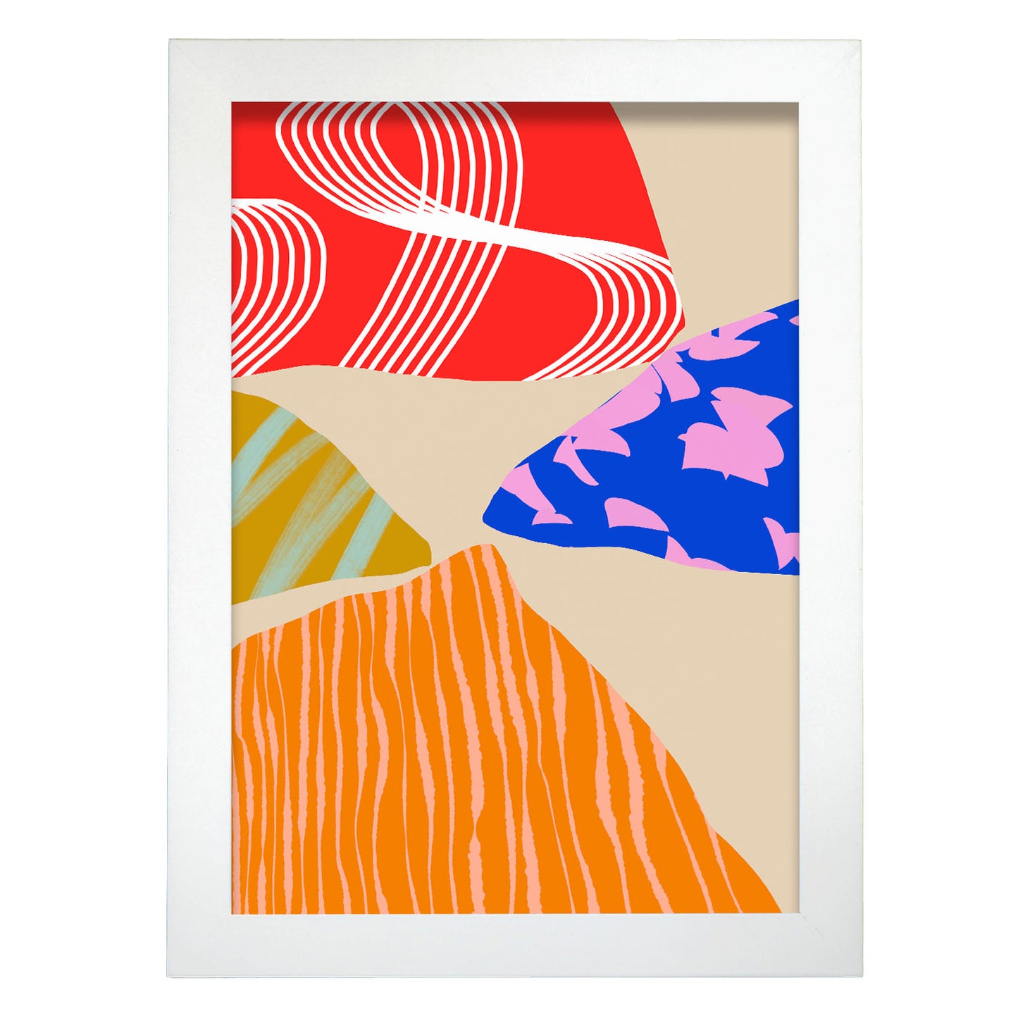 Lámina Abstracta de Colores Nacnic