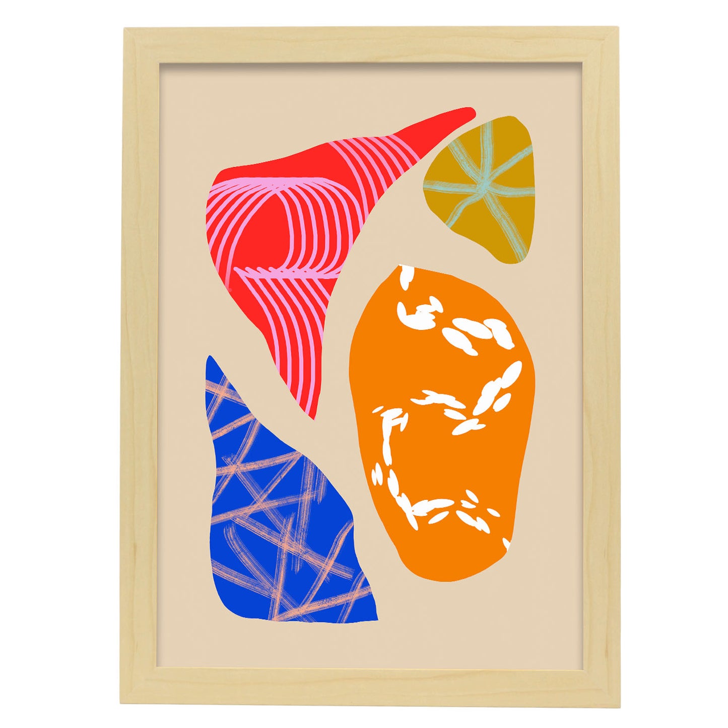 Lamina Abstracta Moteada Nacnic