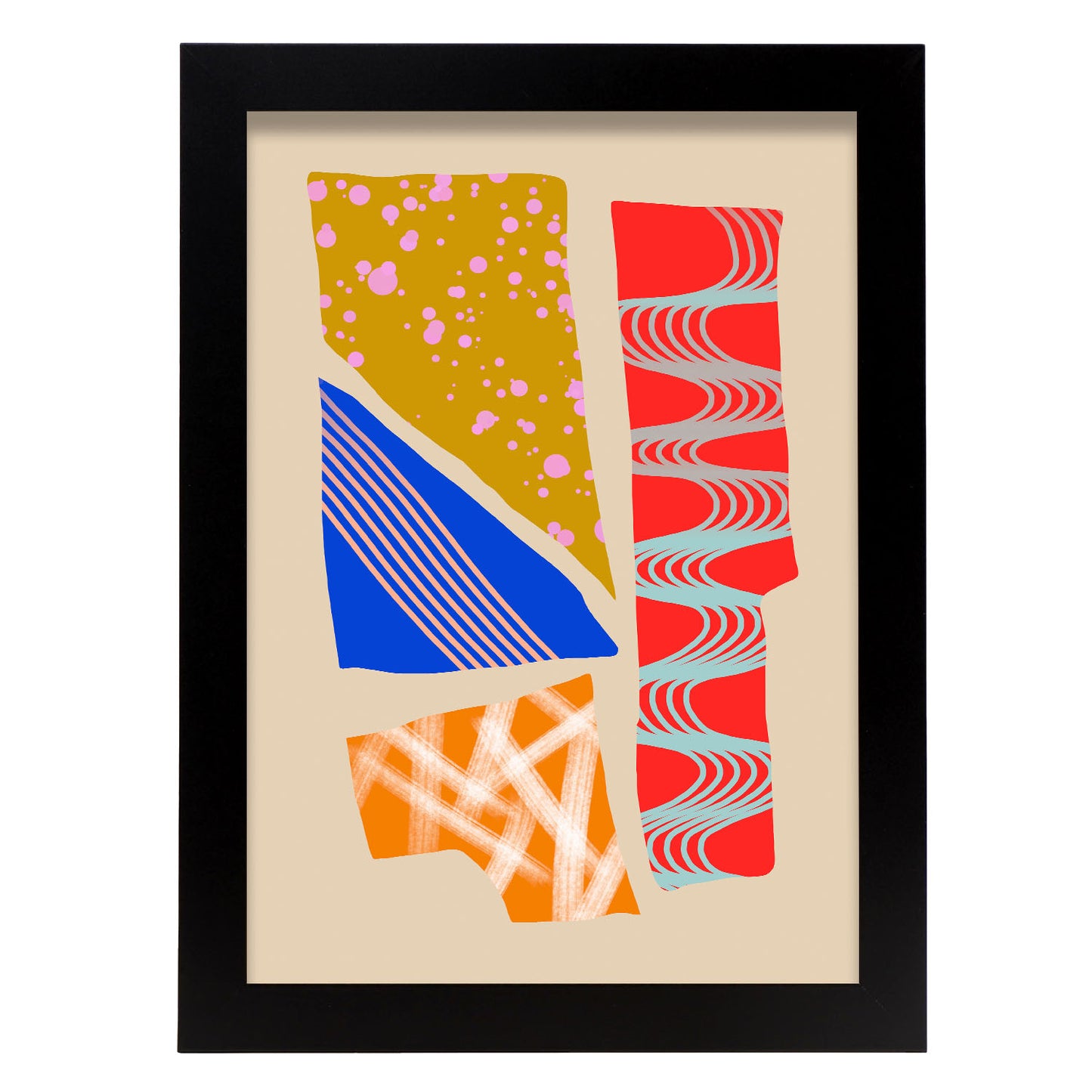 Lamina Nacnic Tonos de Color Optimistas en Abstracto Surtido