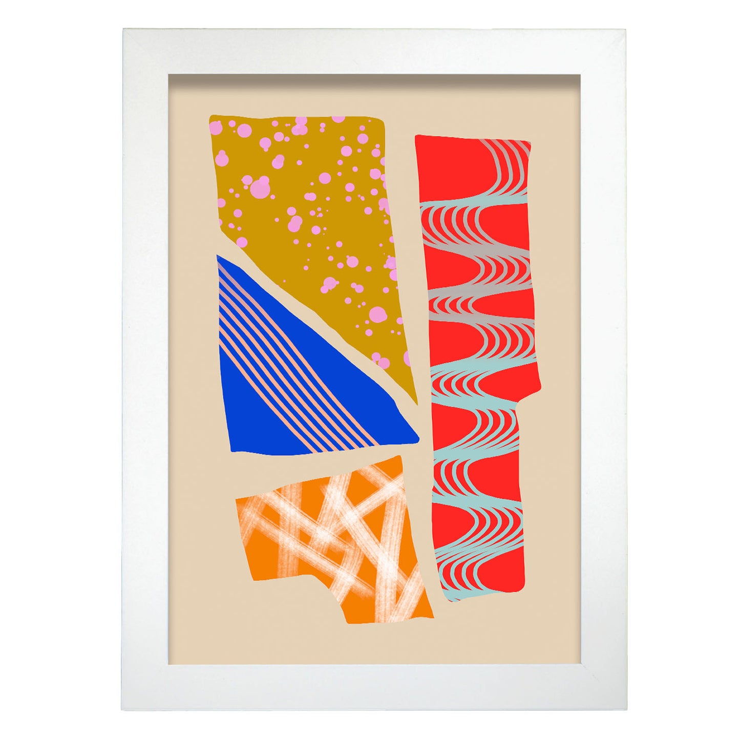 Lamina Nacnic Tonos de Color Optimistas en Abstracto Surtido