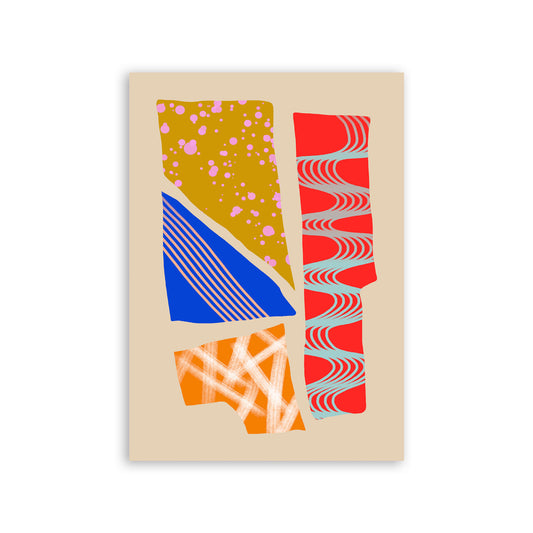 Lamina Nacnic Tonos de Color Optimistas en Abstracto Surtido